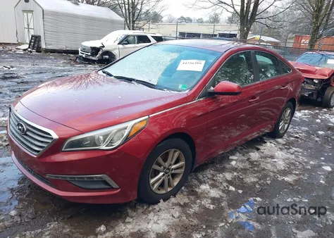 2015 Hyundai Sonata Se from USA, damaged, VIN 5NPE24AFXFH186197